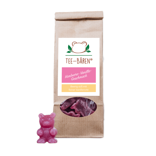 Teebären Himbeere Vanille 100 g